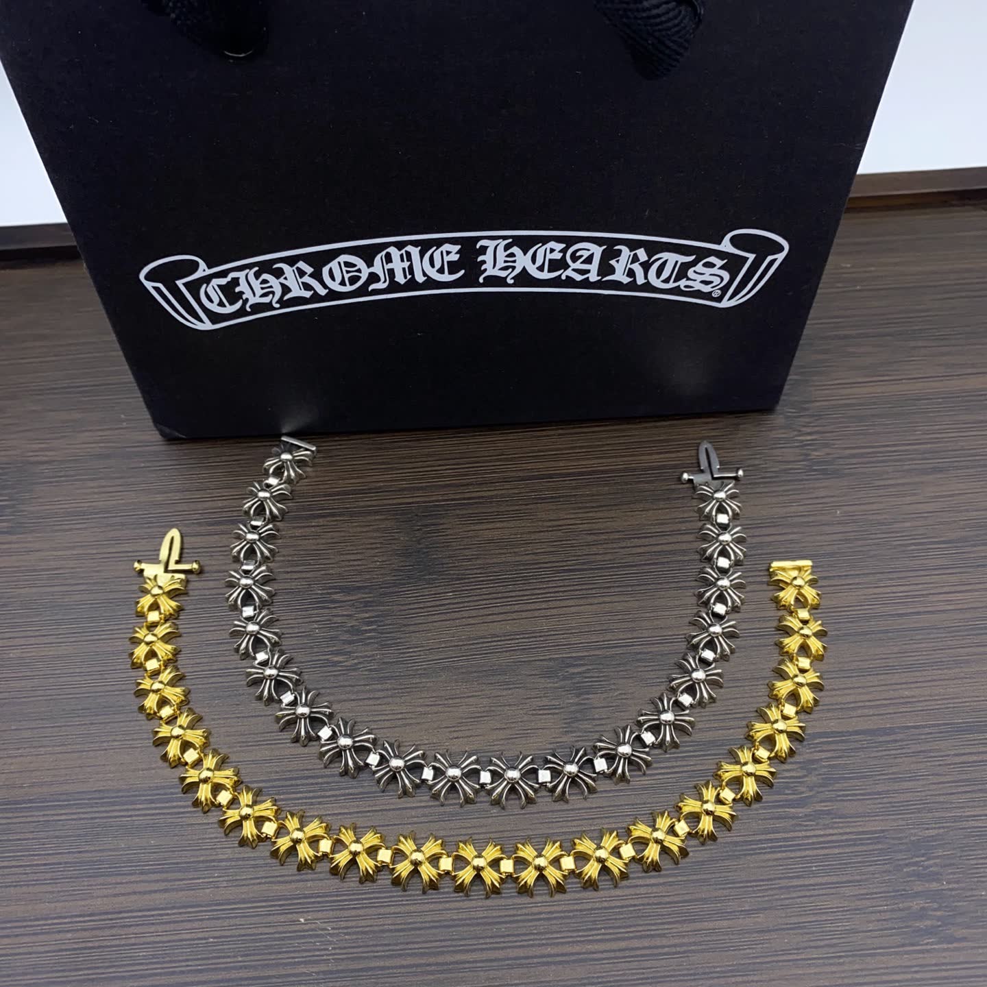 Chrome Hearts Gold Flower Bracelet